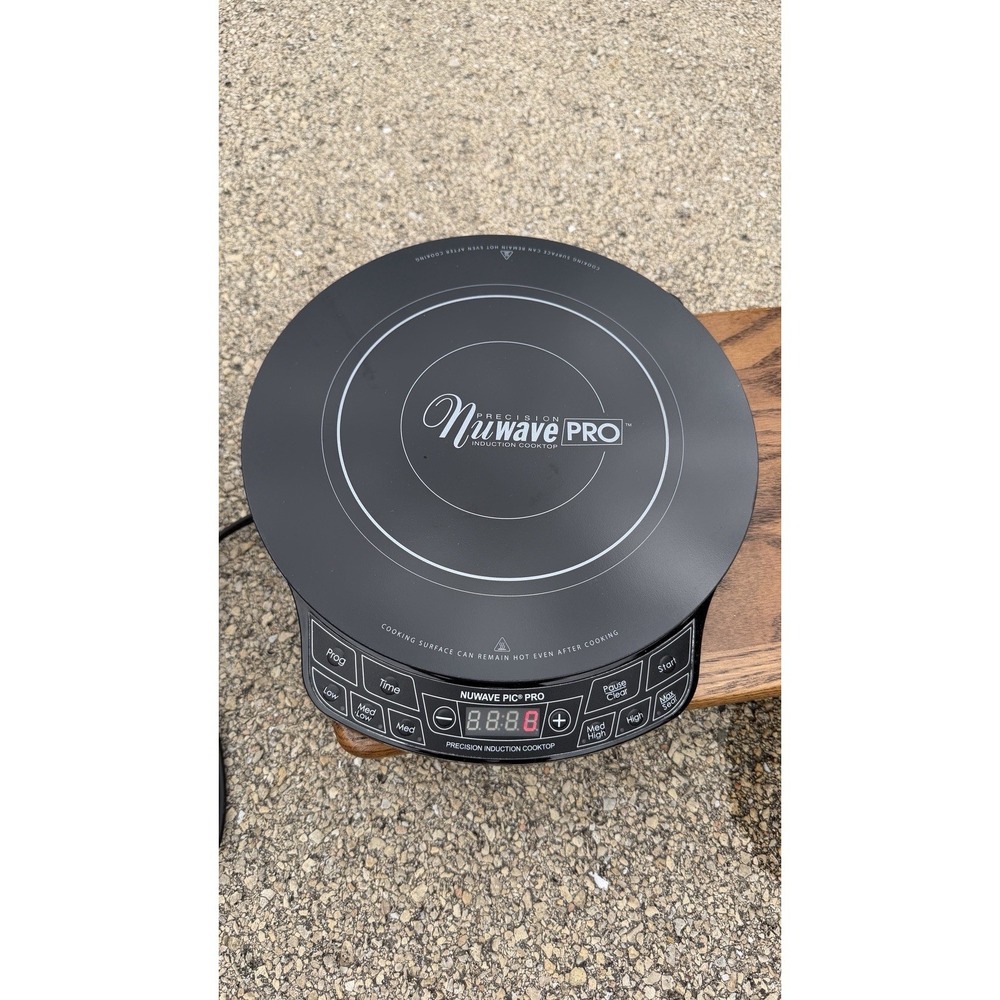 NuWave PIC Pro Precision Induction Cooktop Black Tested Working